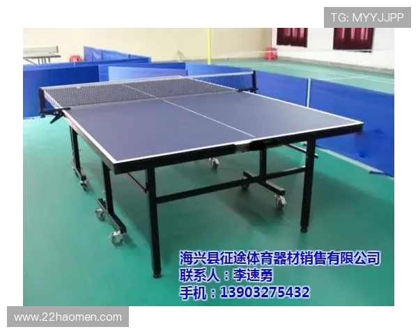 乒乓球比赛台面的设计与技术要求分析